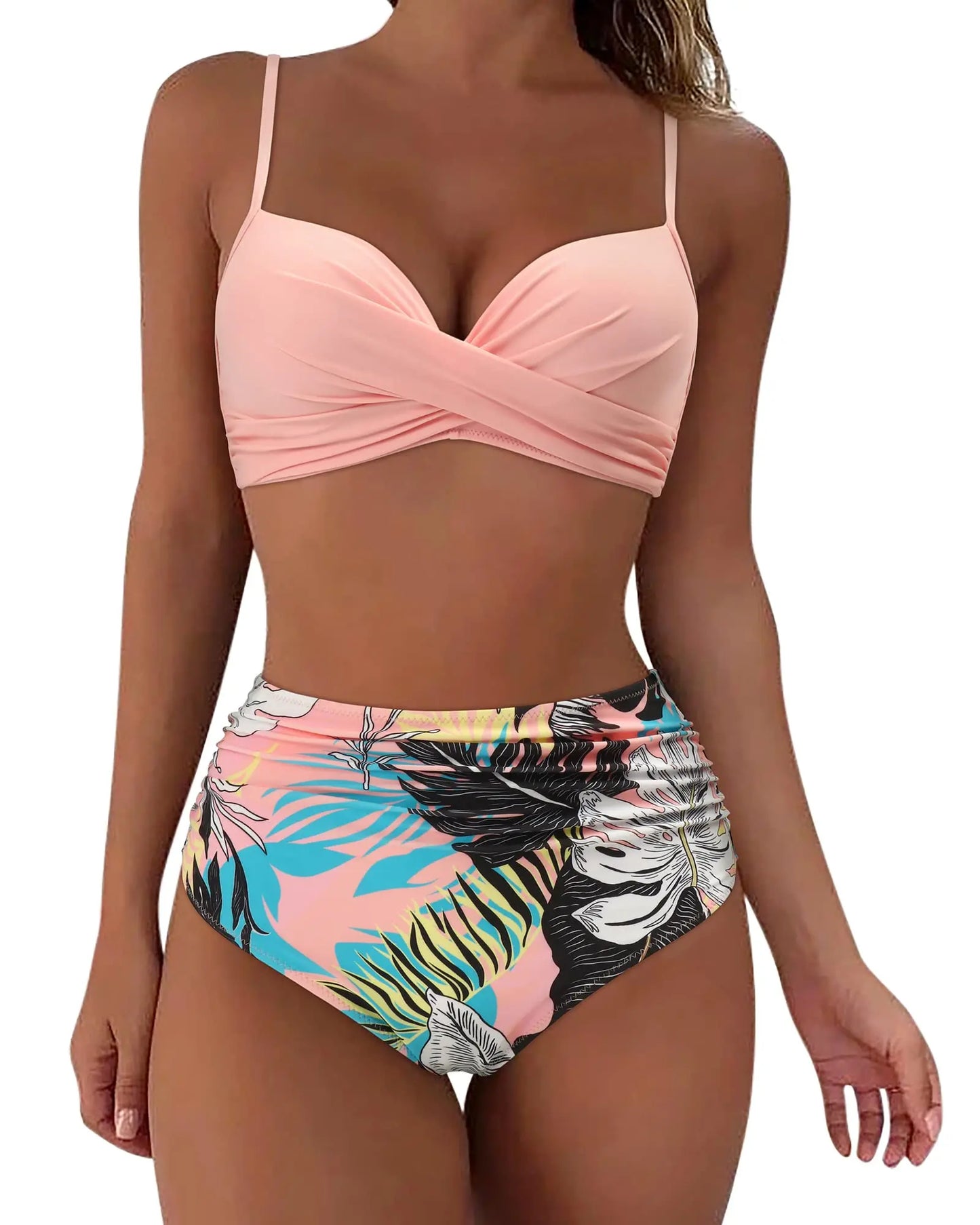 Patterned Bikini - Swift Odyssey