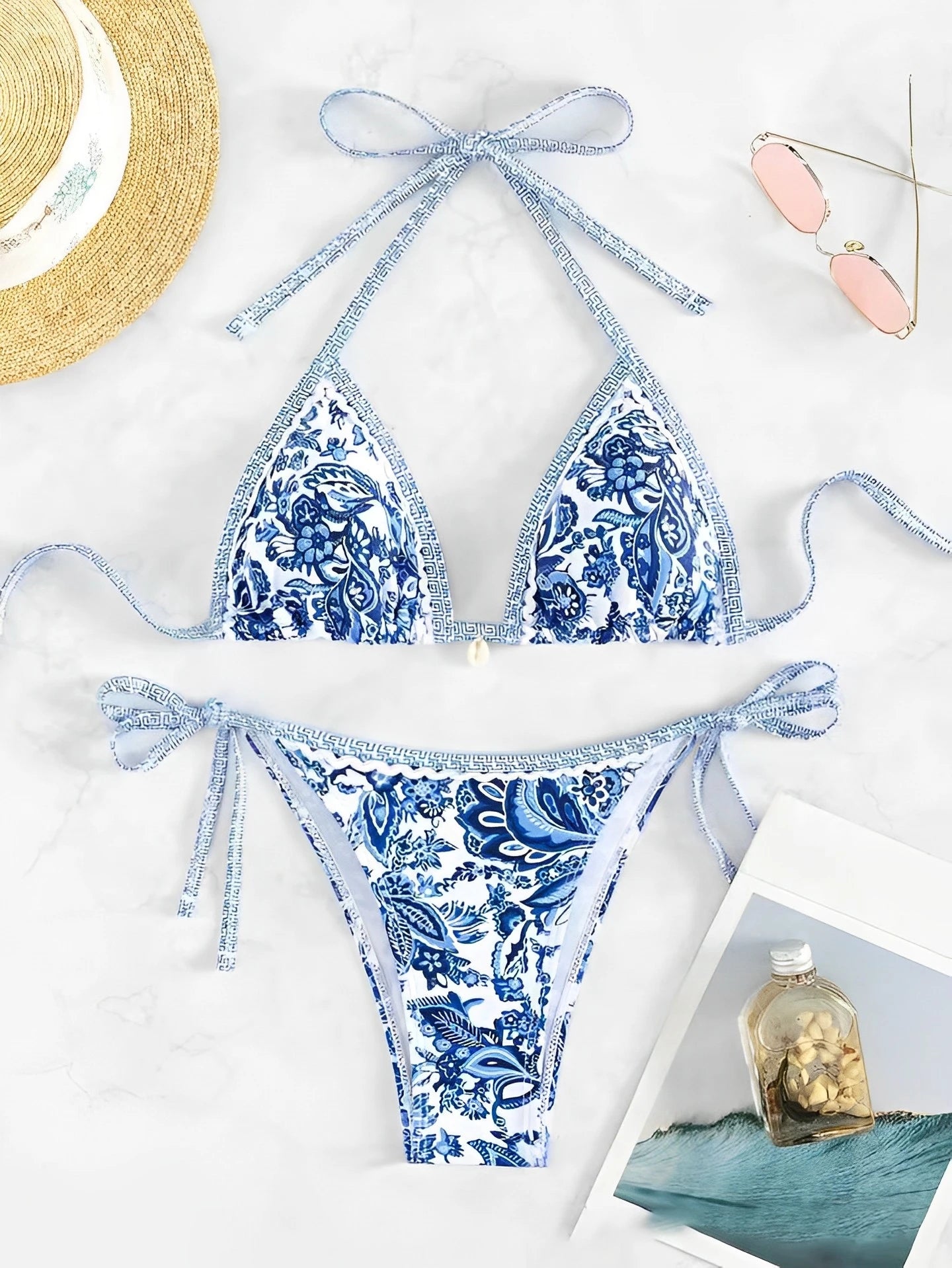 Halter String Bikini - Swift Odyssey