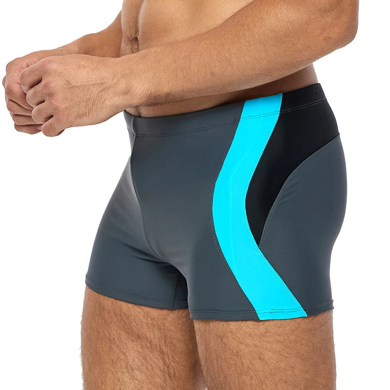 DATIFER Brand Summer Gym Shorts Men Breathable Fashion Adjust waist Swimming Shorts Men Trunks Sport SwimSuits Beach Pants - Swift Odyssey