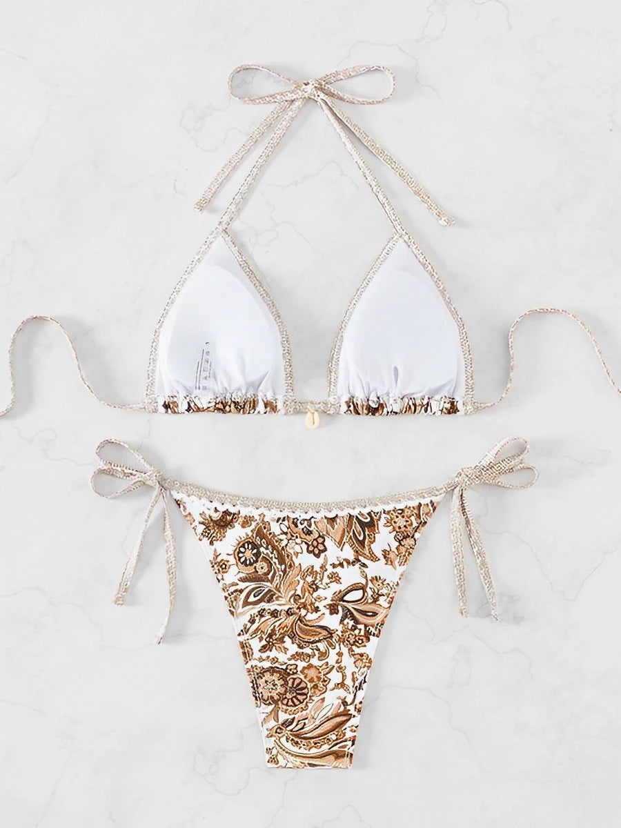 Halter String Bikini - Swift Odyssey
