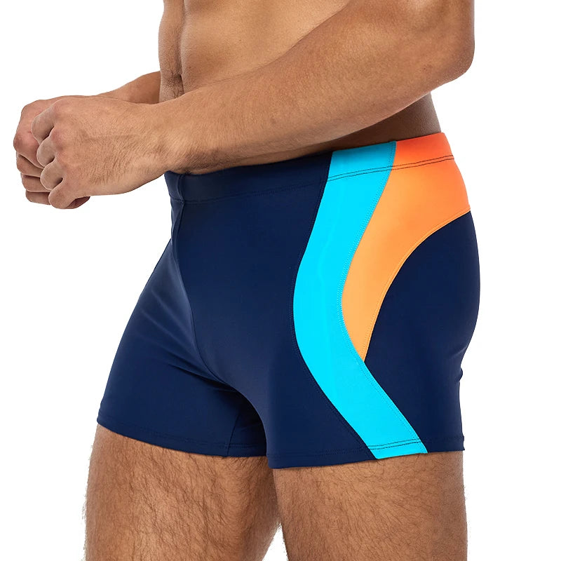 DATIFER Brand Summer Gym Shorts Men Breathable Fashion Adjust waist Swimming Shorts Men Trunks Sport SwimSuits Beach Pants - Swift Odyssey