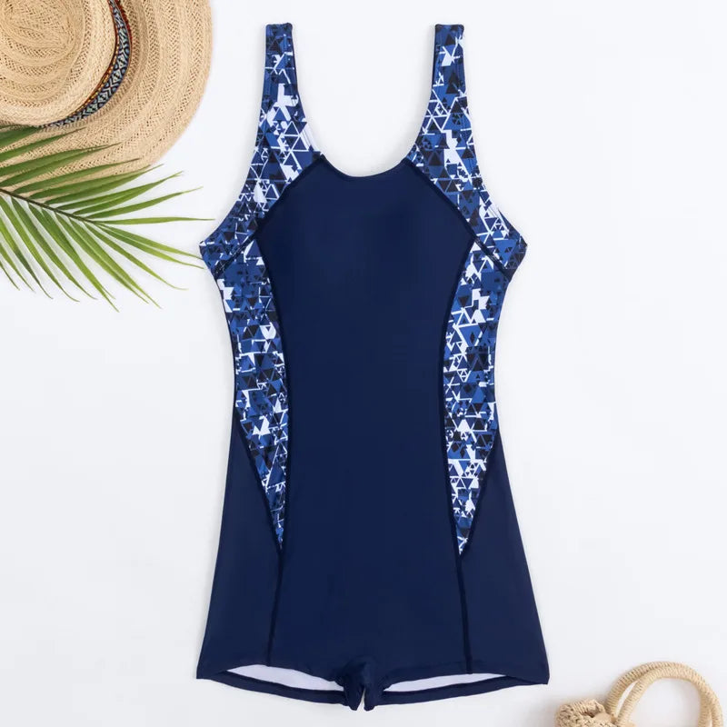 Summer Sexy One Piece Swimsuits Closed Women's Swimwear Sports For Swimming Wear Body Bathing Suits Beachwear Pool Bather 2025 - Swift Odyssey