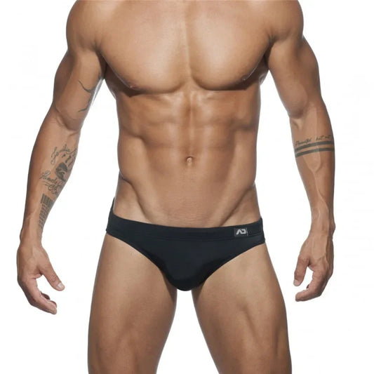 Maillot de bain push-up pour homme, couleur néon, culotte de bain, sous-vêtement sexy, short de plage, de surf, maillot de bain, culotte Sunga