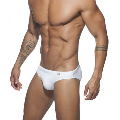 Maillot de bain push-up pour homme, couleur néon, culotte de bain, sous-vêtement sexy, short de plage, de surf, maillot de bain, culotte Sunga